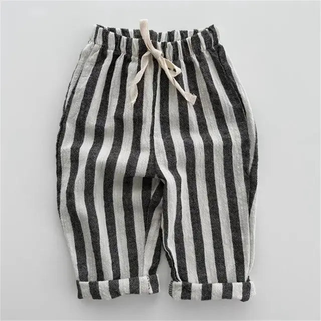 Toddlers Stripe Pants - Home Kartz