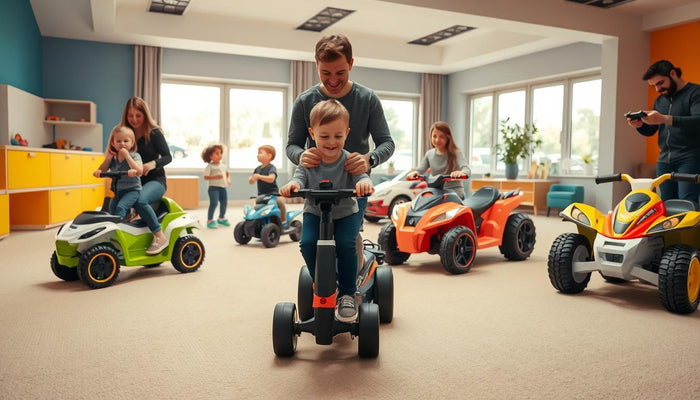 Ride-On Toys with Parental Remote Control