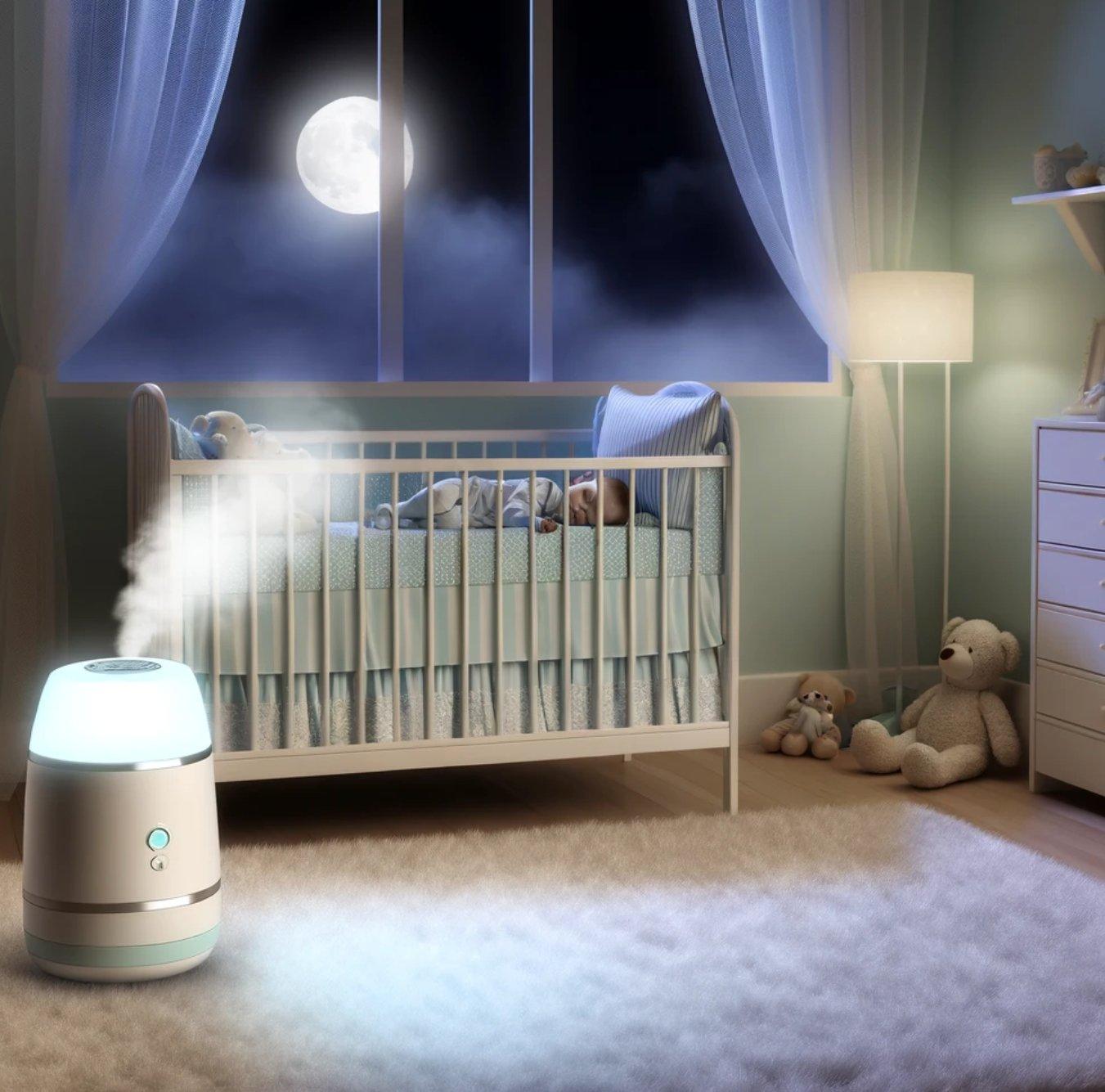 Benefits of Cool Mist Humidifiers for Babies