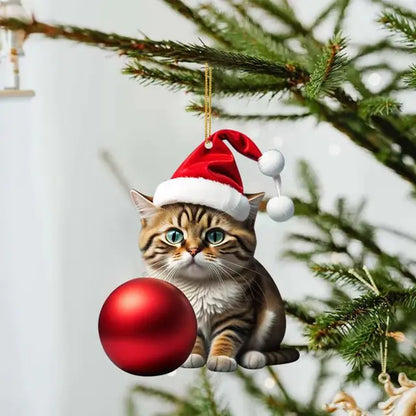 Add Whiskers and Charm to Your Tree with Cute Cat Christmas Ornaments!