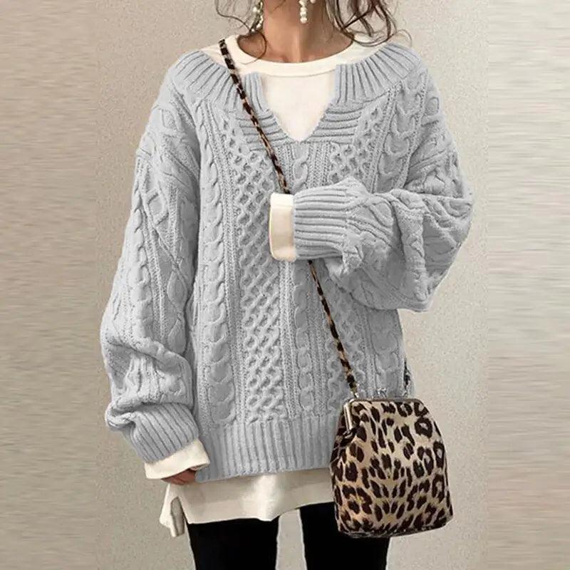 Solid Knit Sweater