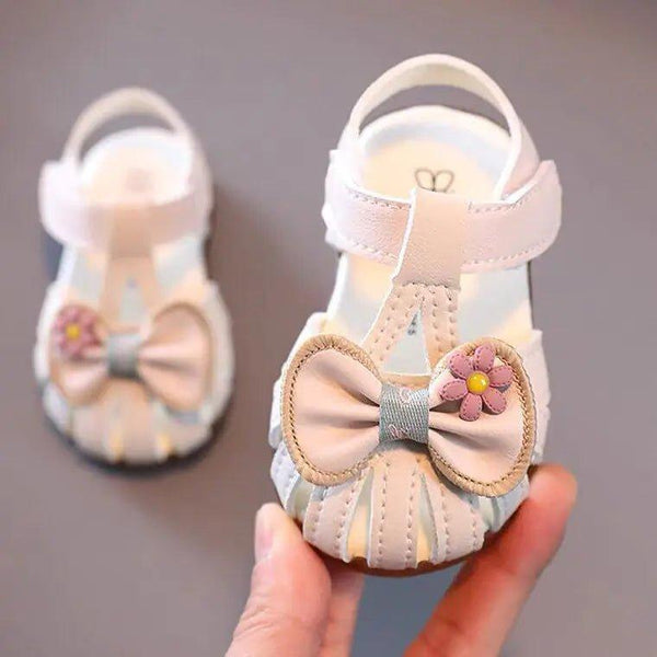 Charming and Comfortable Toddler Sandals Fashion Bowknot – Stylish Sandals for Kids 1-3 Years