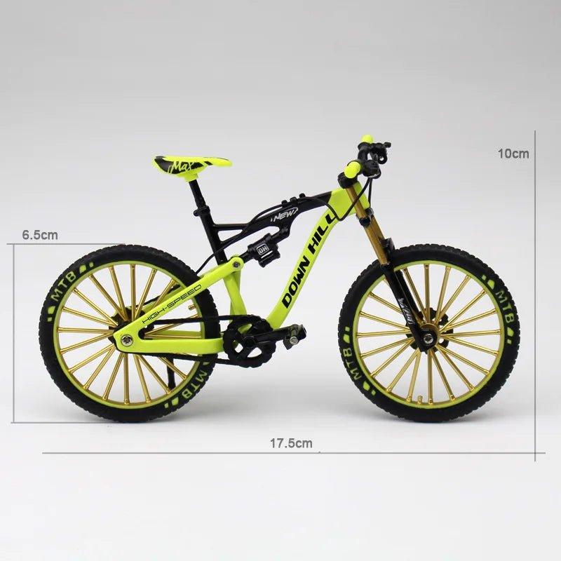 1:10 New Mini Finger Mountain Alloy Bicycle Diecast Simulation Model