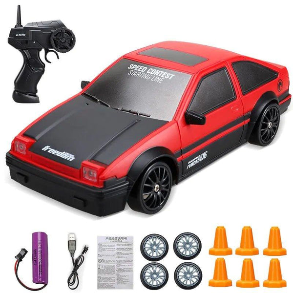 1/24 Four-Wheel Drive Drift Car – High-Performance RC Drift Car for Racing & Drifting Fun