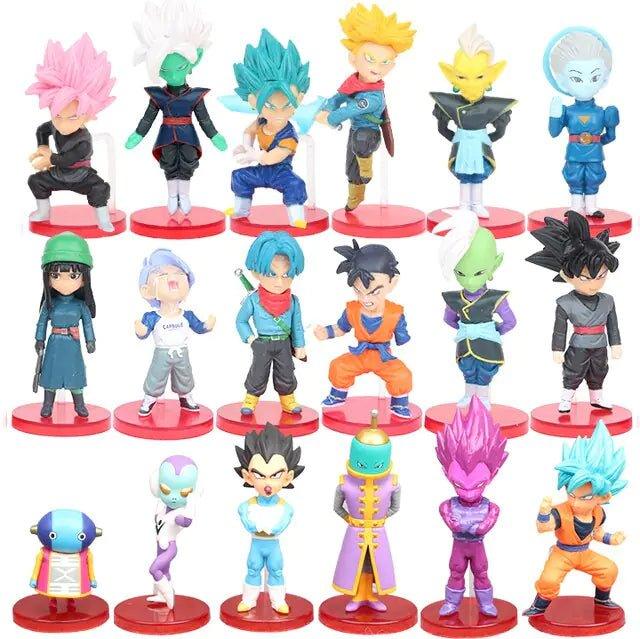 18pcs/Set Dragon Ball Z Figure Collectable Model Doll Toys Kids Gifts