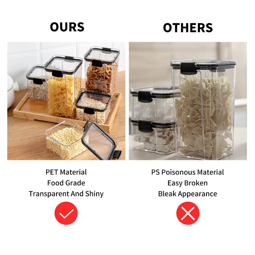 Maximize Freshness with Premium Plastic Food Storage Containers | Keep Your Kitchen Neat and Organized