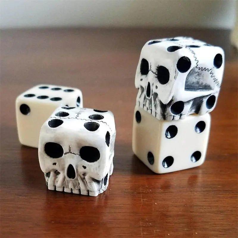 1PC 6 - Sided Skull Dice