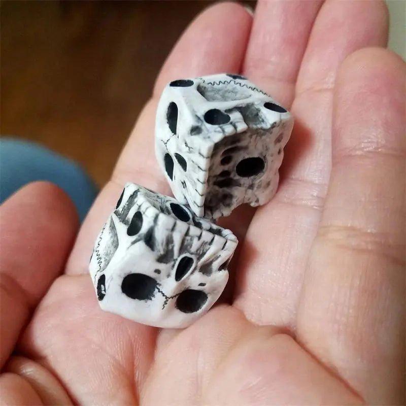 1PC 6 - Sided Skull Dice