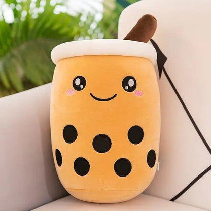 Discover the Adorable Real-life Bubble Tea Plush Toy - Home Kartz