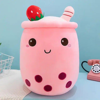 Discover the Adorable Real-life Bubble Tea Plush Toy - Home Kartz