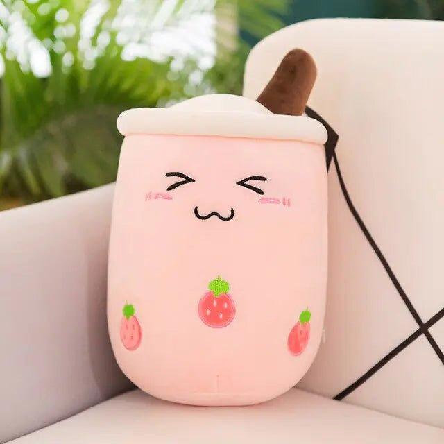 Discover the Adorable Real-life Bubble Tea Plush Toy - Home Kartz