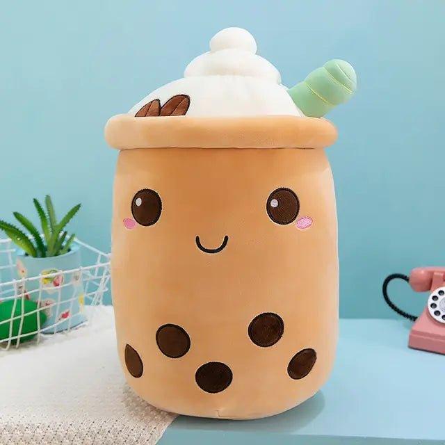 Discover the Adorable Real-life Bubble Tea Plush Toy - Home Kartz