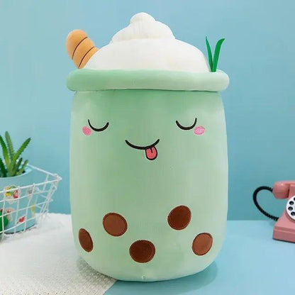 Discover the Adorable Real-life Bubble Tea Plush Toy - Home Kartz