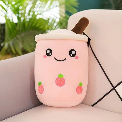 Discover the Adorable Real-life Bubble Tea Plush Toy - Home Kartz