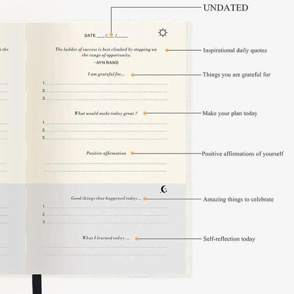 2024 Gratitude Journal Notebook