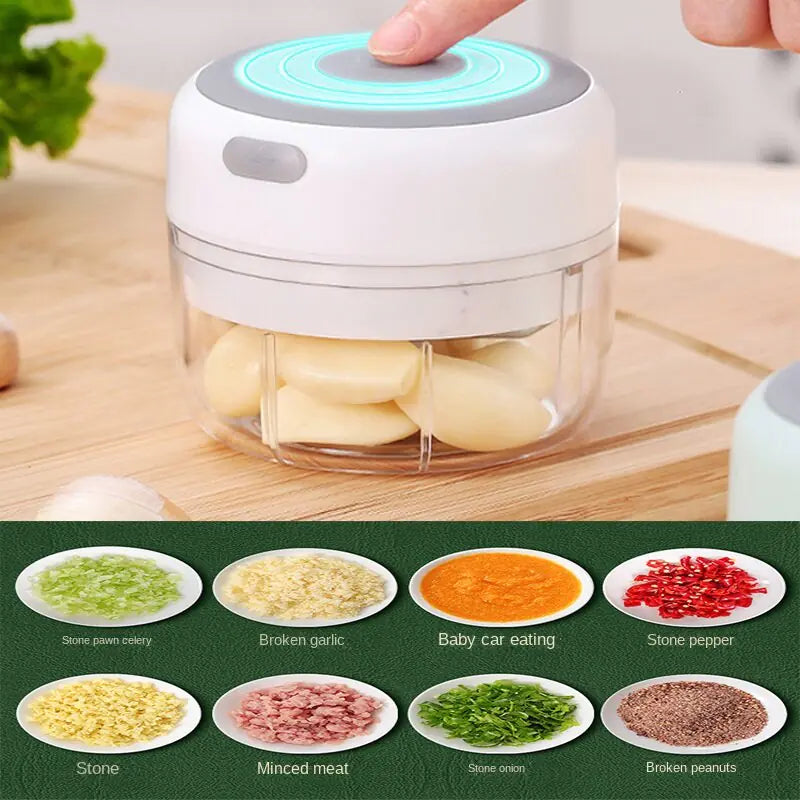 Revolutionize Your Kitchen with the Mini USB Electric Food Chopper | Compact & Powerful