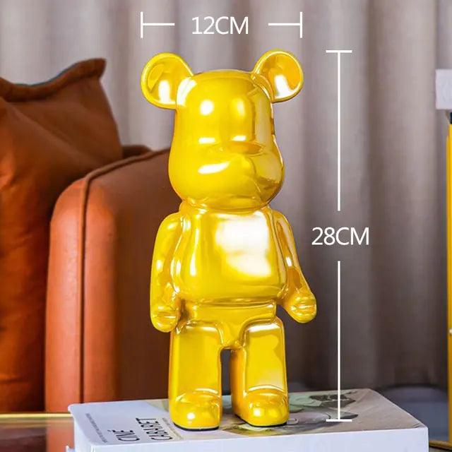 Luxurious Bearbrick Statue Desk Accessories