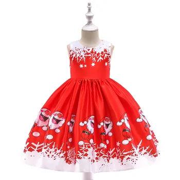 Cartoon Cosplay Snowflake Princess Dress - Become a Winter Wonderland Royalty