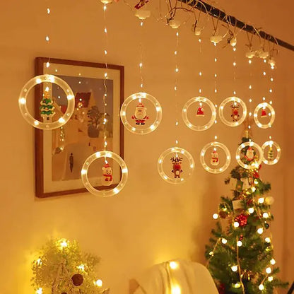 Transform Your Space with Christmas Lights LED Holiday Light – 8 Modes, USB Powered, and Easy Decorating!