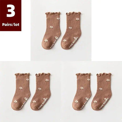 3 Pairs of Anti - Slip Children's Socks