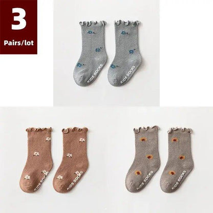 3 Pairs of Anti - Slip Children's Socks