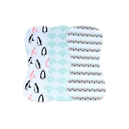 3 Pieces Soft Baby Bibs Set