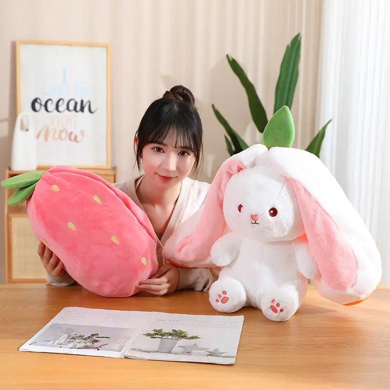 35cm Creative Funny Doll Carrot Rabbit Plush Toy