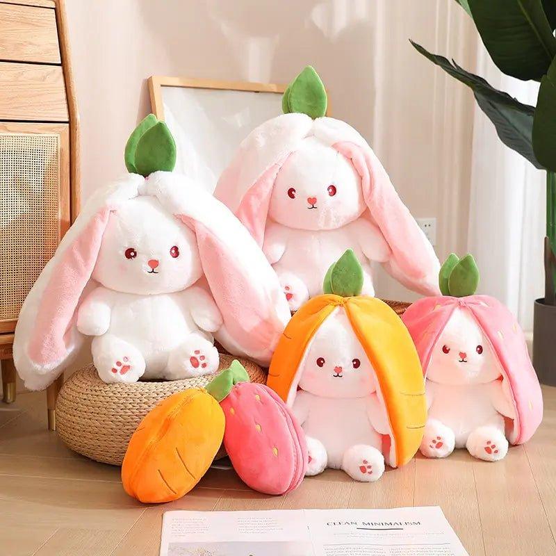 35cm Creative Funny Doll Carrot Rabbit Plush Toy