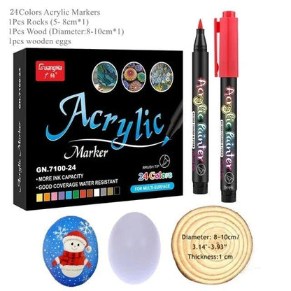 36 Colors Acrylic Paint Pens