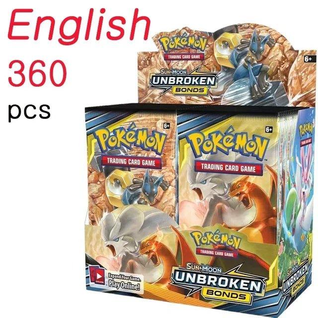 360 - piece box of English Pokémon Cards