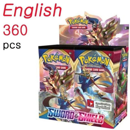 360 - piece box of English Pokémon Cards