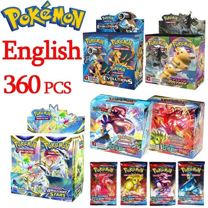 360 - piece box of English Pokémon Cards