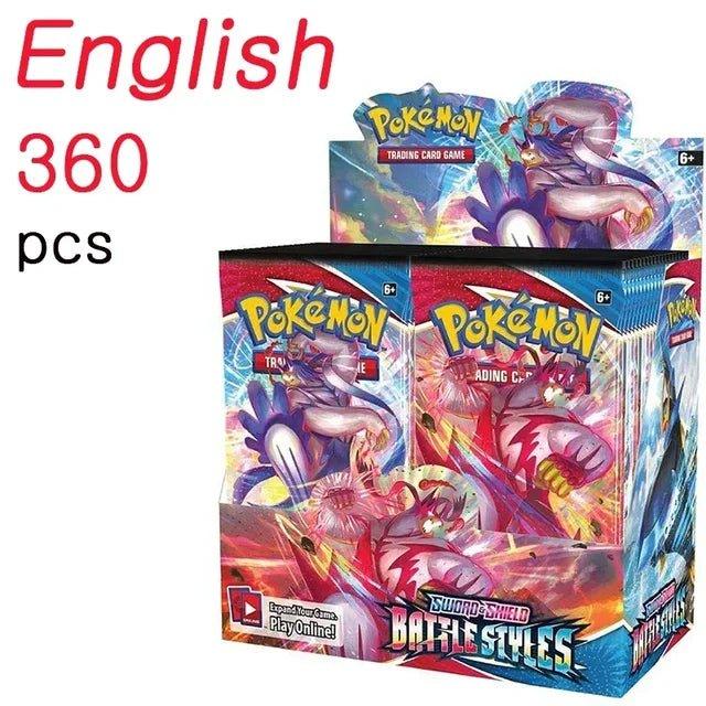 360 - piece box of English Pokémon Cards