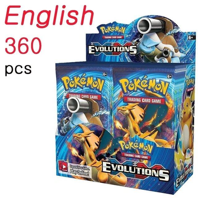 360 - piece box of English Pokémon Cards