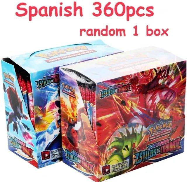 360 - piece box of English Pokémon Cards