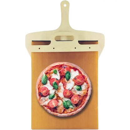 Premium Wooden Pizza Spatula for Easy Transfer and Serving – Ideal Kitchen Tool - Home Kartz