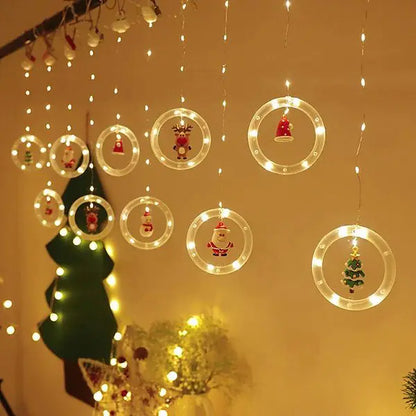 Transform Your Space with Christmas Lights LED Holiday Light – 8 Modes, USB Powered, and Easy Decorating!