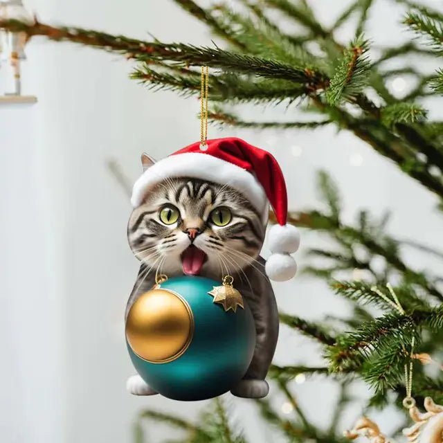 Add Whiskers and Charm to Your Tree with Cute Cat Christmas Ornaments!