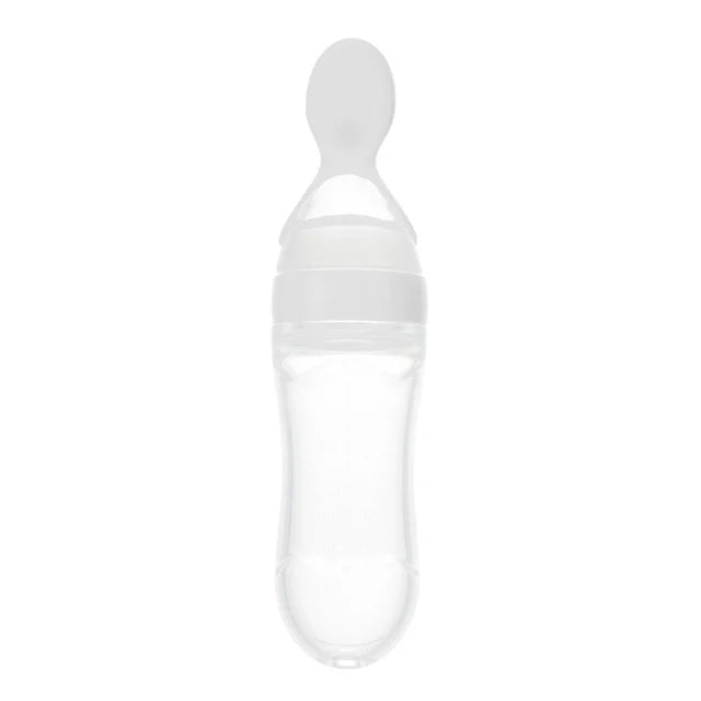 Effortless Feeding with Squeezing Feeding Bottle Silicone: Gentle, Leak-Proof & Convenient - Home Kartz