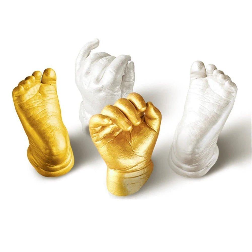 3D Baby Infant Hand Foot Plaster Statue