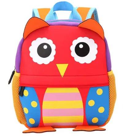 3D Cartoon Animal Backpacks for Kids – School Bags for Ages 2 - 5