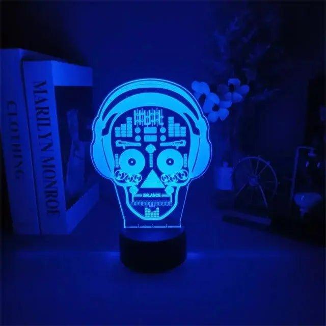 3D LED Lamp for Game Room