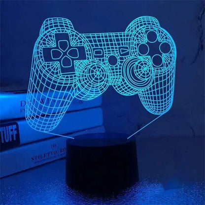 3D LED Lamp for Game Room