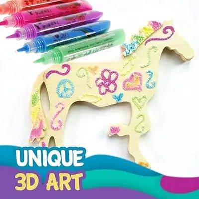 3D Magic Puffy Pens