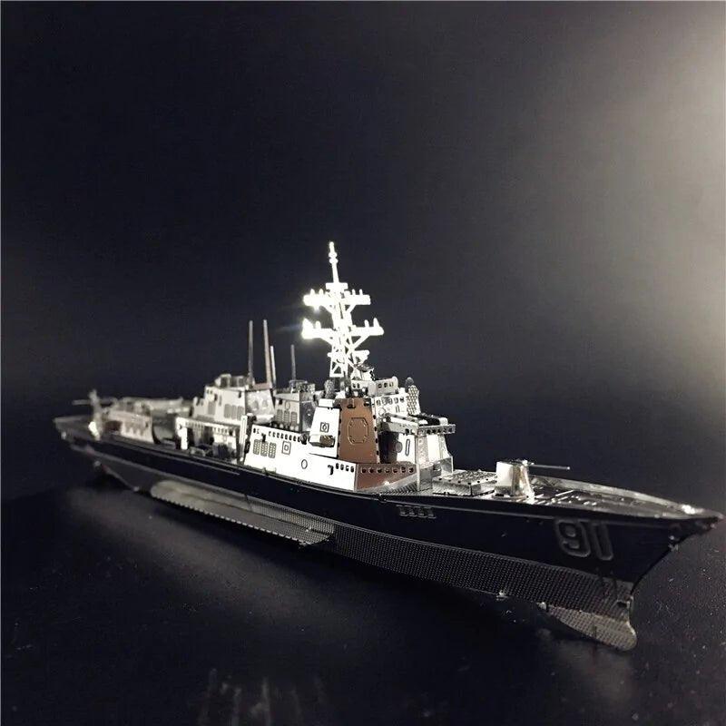 3D Metal Puzzle Class Destroyer