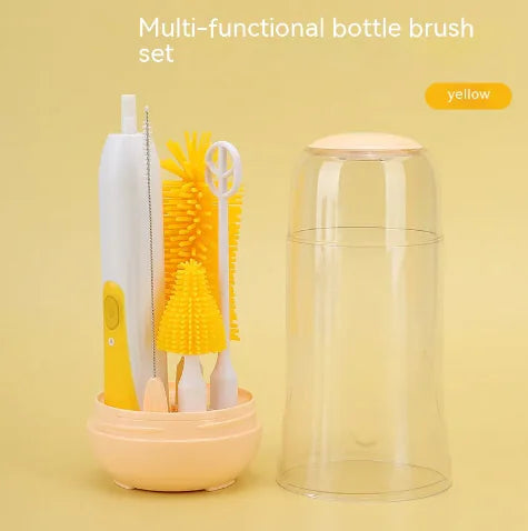 Efficient Silicone Baby Bottle Brush | Safe, Durable, and Easy Cleaning