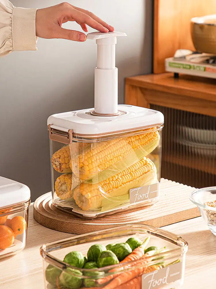 Vacuum Sealed Food Storage Box – Airtight, Stackable, and Durable