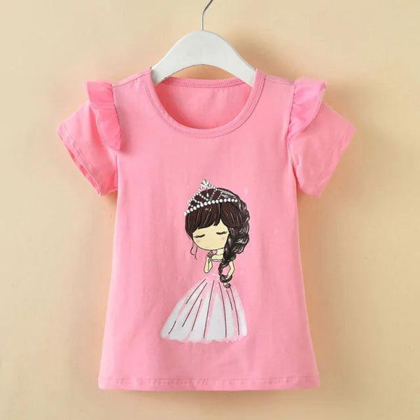 Adorable Girls T-Shirt for Every Princess