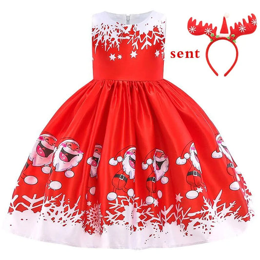 Princess Christmas Dress for Girls: Enchanting Holiday Elegance