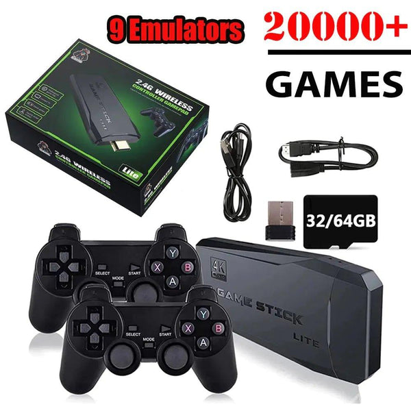 4K Video Game Console Wireless Controller Gamepad